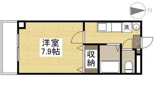 ローレル富町【2階】の間取り