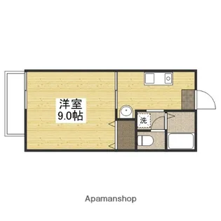 モンシェリ【1階】の間取り