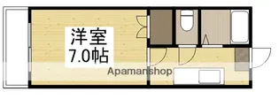 コーポブランシェB【1階】の間取り