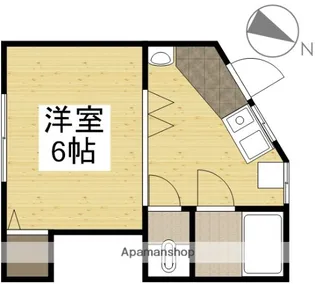 黒住ビル【5階】の間取り