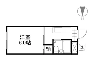 コーポラスM【1階】の間取り