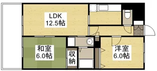 パラッツォ操明【1階】の間取り