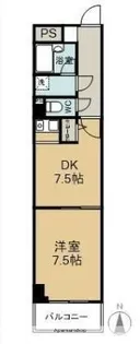 ライオンズマンション倉敷松島【2階】の間取り