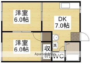 サンコープ【102号室】の間取り