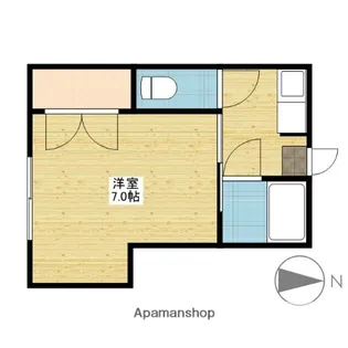 EXCEL COURT 南方【201号室】の間取り