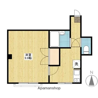 EXCEL COURT 南方【203号室】の間取り