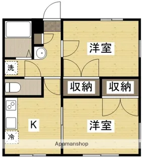 パルフィオーレF【1階】の間取り