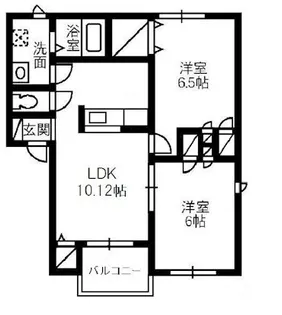 サンベルジュ【2階】の間取り