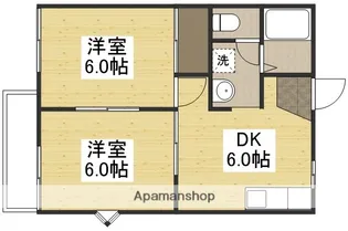 藤田コーポⅡ【2階】の間取り