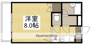 1Kの間取り画像