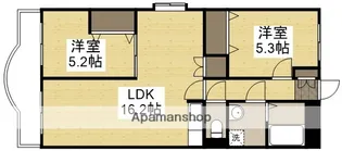アンティム【1階】の間取り