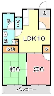 駅前ビル【4階】の間取り