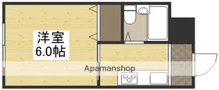 富田町共同ビル【202号室】の間取り