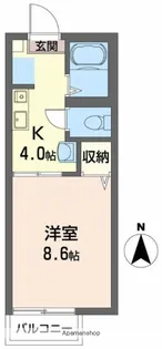 ペニーレイン【1階】の間取り