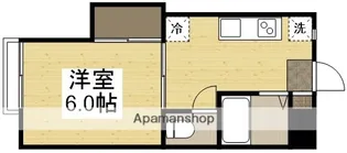 カレッジ浜【2階】の間取り