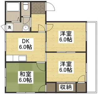シュテッケ・デーム【2階】の間取り