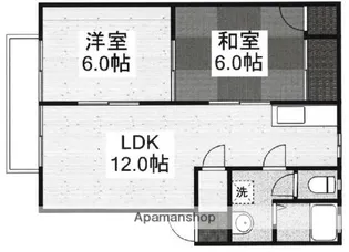 ディアス関 Ⅰ棟【1階】の間取り