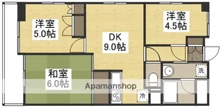 ふぁみーゆ旭川【503号室】の間取り