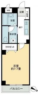 NMB.B.新倉敷【3階】の間取り