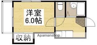 BRUNO浜1【201号室】の間取り