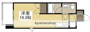 ルラシオン岡山野田屋町【4階】の間取り