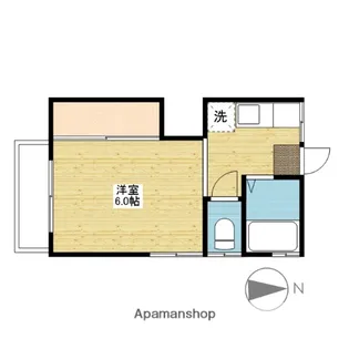 ハイホームK【2階】の間取り
