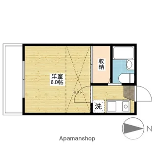 CASA MODERATO【2階】の間取り