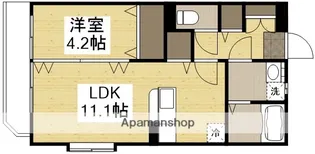 クレールコートⅠ【3階】の間取り