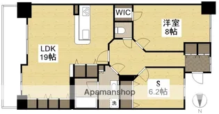フローレンス中山下グランドアーク【9階】の間取り