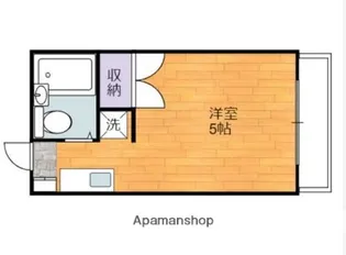 メゾン司B【103号室】の間取り