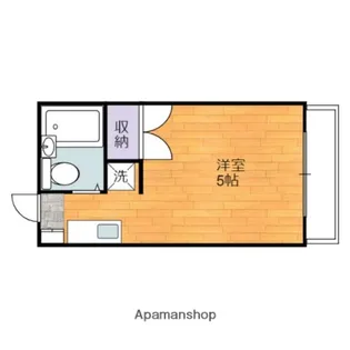 メゾン司B【4階】の間取り