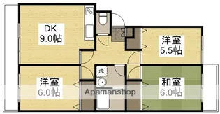 ハピネス篤B【101号室】の間取り