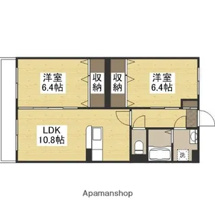 ファミーユSW【3階】の間取り