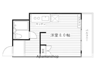スターパレス津島【1階】の間取り