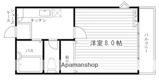 原宿コーポ【1F号室】の間取り