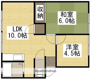 ファミール・トモ【1階】の間取り