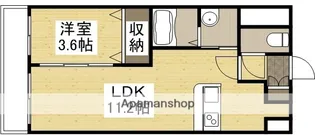 AXIS今【7階】の間取り