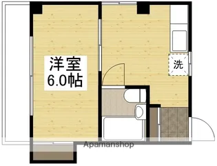 ドーミトリー人見【3階】の間取り