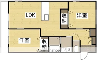 コーラルミナン【3階】の間取り