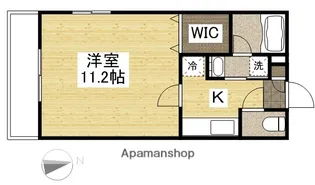 ピアグロリア奥田【5階】の間取り