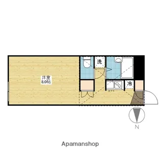 今バス停前シャルマンドミール【2階】の間取り