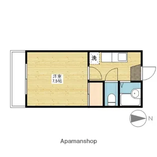 プラドール【2階】の間取り