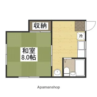 パーパス山田【2階】の間取り
