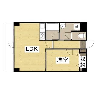 敷島ビル【6階】の間取り