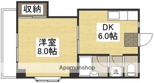 グリンベルⅣ【2階】の間取り