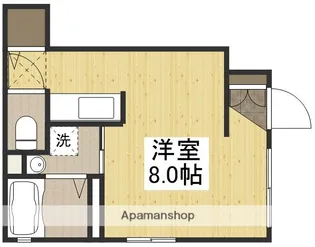 シャーメゾンエスパシオ【1階】の間取り