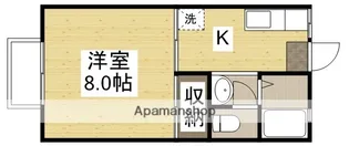 メゾン岡北Ⅱ【2階】の間取り