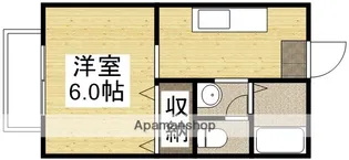 アンゲネェム倉敷 B【2階】の間取り