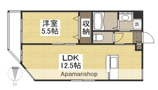 ヴィクトワール大供【2階】の間取り