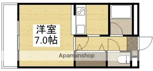 ルシエルメゾンB棟【2階】の間取り